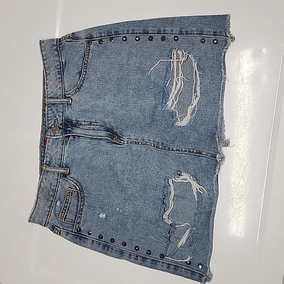 Guess Jean Miniskirt - Picture 1 of 7